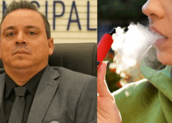 Vereador quer multar quem for pego fumando maconha e cigarro eletrônico na rua