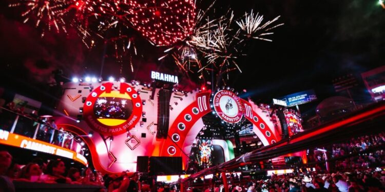 Vista privilegiada, open bar e gastronomia: como foi o Camarote Brahma em Barretos