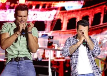 Israel Novaes e Thiago Brava gravam DVD ‘Os Caras do Arrocha’ e prometem noite histórica em Goiânia com participações especiais