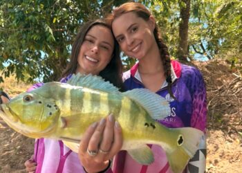 Gabi e Rapha participam do “Pantanal Delas”, evento que celebra e exalta a força das mulheres na pesca e no ecoturismo