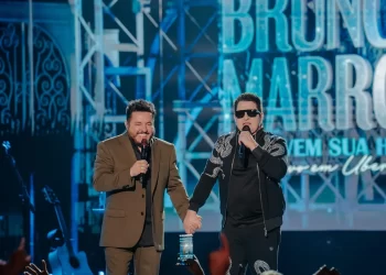 Parceria de peso: Bruno & Marrone estarão no DVD comemorativo de Gian & Giovani, que será gravado em Goiânia