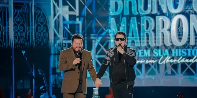 Parceria de peso: Bruno & Marrone estarão no DVD comemorativo de Gian & Giovani, que será gravado em Goiânia