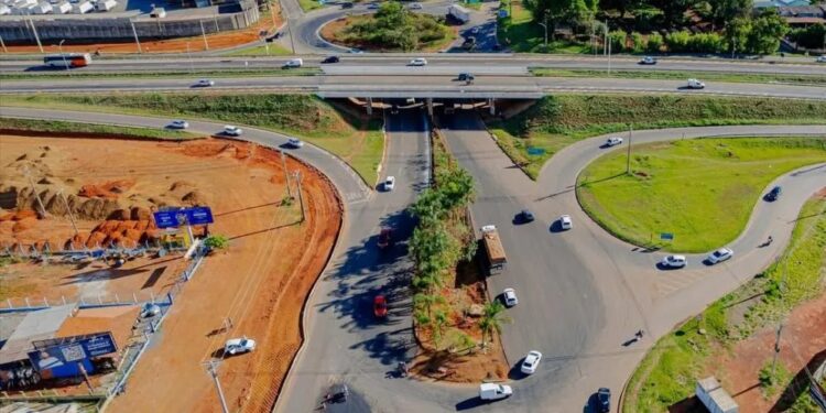 Prefeitura anuncia término de ampliação das faixas no trevo do Recanto para os próximos dias