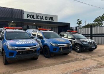 Homem é preso suspeito de espancar mulher grávida de 8 meses em Goiás