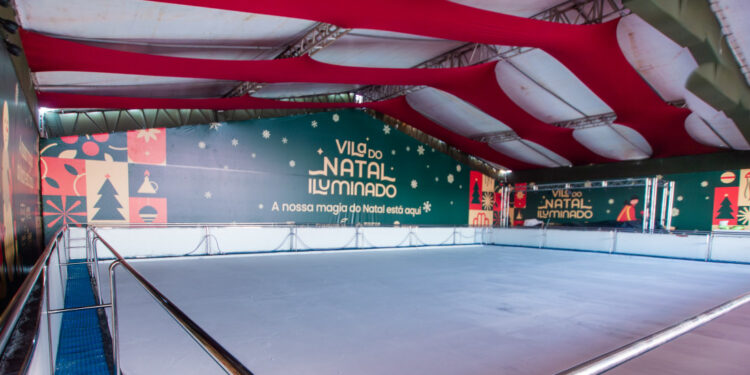 Decoração de Natal terá pista de patinação no gelo, neve artificial e custeio bancado 100% pela iniciativa privada