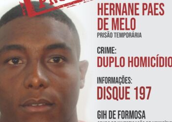Polícia Civil procura suspeito de matar casal em Formosa