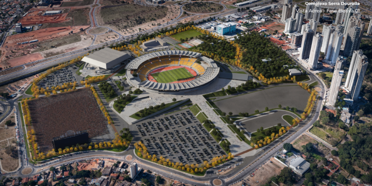 Veja como deve ficar a modernização do Complexo Serra Dourada em Goiânia