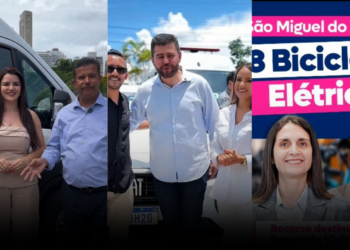 Deputados de Anápolis disputam atenção de São Miguel do Araguaia com doação de van, carro e até bicicletas elétricas