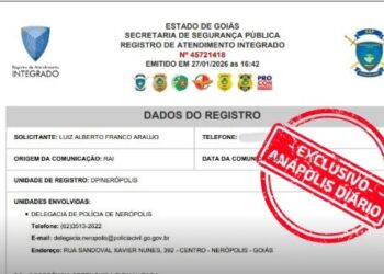 Após ser atacado por diretor de hospital afastado pela Justiça, Prefeito de Nerópolis registra ocorrência por ameaça