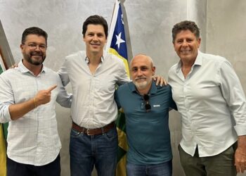 Em encontro com Daniel, Leandro Ribeiro trata de pré-candidatura pelo Agir