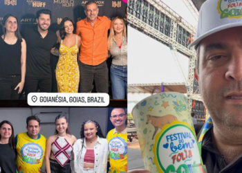 O Carnaval acelerado de Roberto Naves pelo circuito da folia e de shows, bem longe da agenda política e religiosa de Anápolis