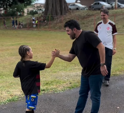 Marcio Corrêa anuncia reforma do Campo do Flamengo, no Frei Eustáquio