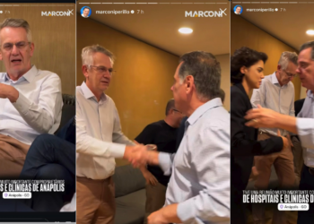 Walter Vosgrau participa de reunião política de Marconi Perillo em Anápolis