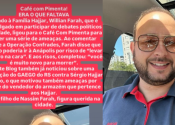 Ernani de Paula relata ameaça feita por funcionário do Grupo Hajjar pela cobertura de Operação na Agehab