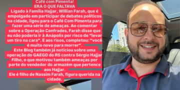 Ernani de Paula relata ameaça feita por funcionário do Grupo Hajjar pela cobertura de Operação na Agehab