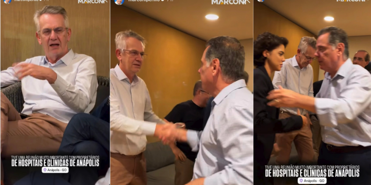 Walter Vosgrau participa de reunião política de Marconi Perillo em Anápolis