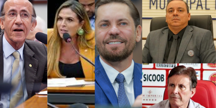 Rubens Otoni lidera intenções de voto para a Câmara Federal, seguido por Silvye, Pedro Canedo e Bruno Peixoto