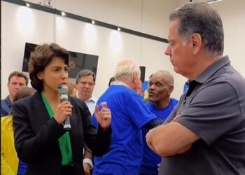 De olho em cadeira na Câmara, Rebeca Romero se cala sobre relação Marconi e Banco Master