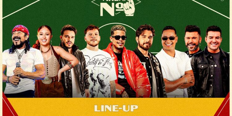 Goiânia entra na rota da maior watch party de futebol e música do Brasil com Arena Nº1; veja atrações