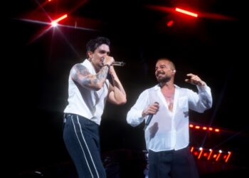 Luan Santana leva 45 mil ao Parque Olímpico e grava feat com Ricky Martin