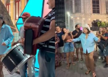 Cantando “Asa Branca” na rua, Roberta Miranda emociona fãs em homenagem a Luiz Gonzaga em Recife