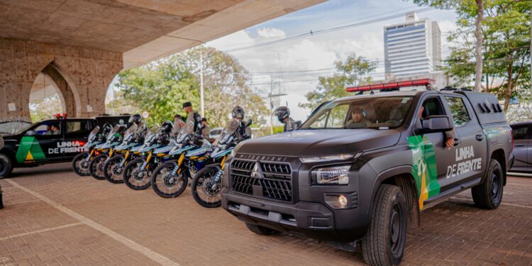 Parceria com Detran reforça Linha de Frente com seis motocicletas