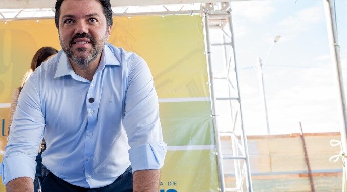 Márcio Corrêa dá início à obra de CMEI no Jardim Primavera