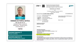 Candidato a deputado federal do Republicanos vai disputar eleição com mandado de prisão em aberto