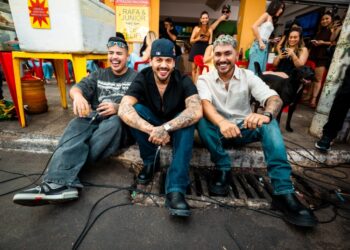 Rafa & Junior e Zé Felipe transformam bar de Goiânia em cenário de “A Cara do Rolo”