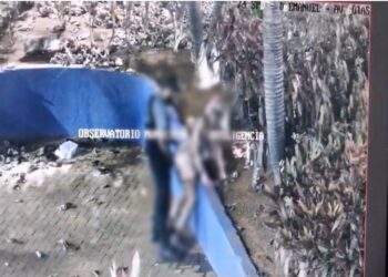 Observatório Municipal flagrou casal fazendo sexo na Praça Dom Emanuel durante Parada LGBT: imagens estão com o MP