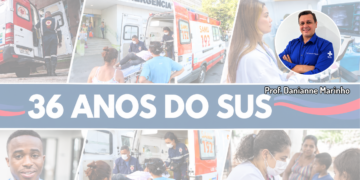 Viva os 36 anos do SUS!