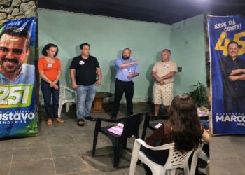 Roberto Naves cai em “salada” de nomes e participa de reunião para apoiar Marconi e Mendanha