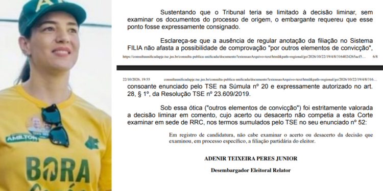 Apesar de Justiça considerar registro de candidatura, MP questiona documentos