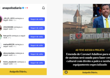 Anápolis Diário recebe nova invasão de seguidores falsos após sequência de reportagens