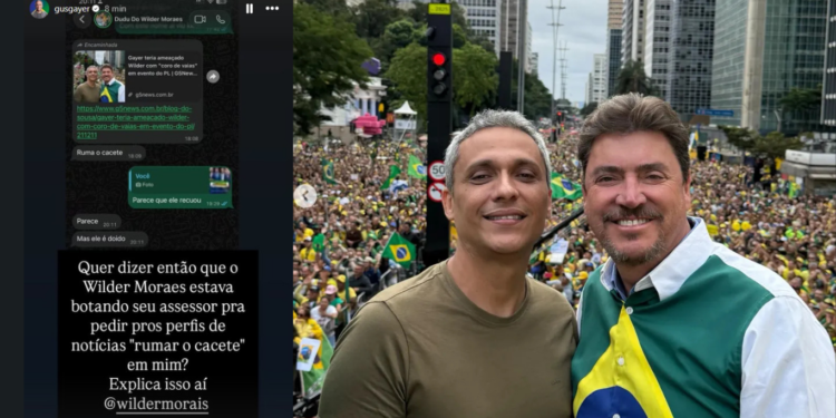 Wilder teria orientado assessor a “rumar o cacete” em Gayer, denuncia senador eleito