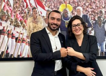 Rimet Jules traz ministra Janine Mello a Anápolis para ato político em apoio a Lula