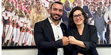 Rimet Jules traz ministra Janine Mello a Anápolis para ato político em apoio a Lula