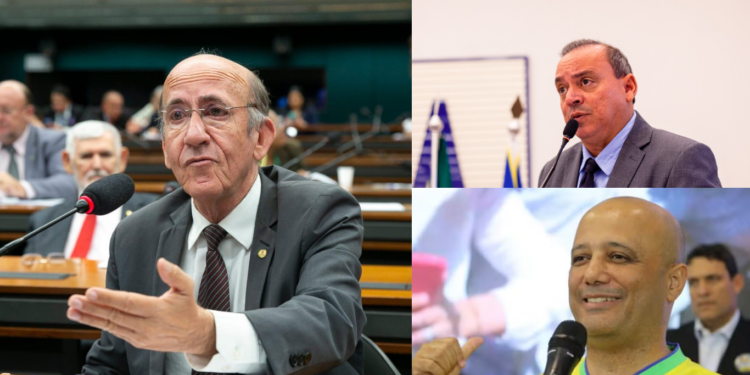Rubens Otoni lidera, com Suender  e Vitor Hugo em segundo para deputado federal em Anápolis