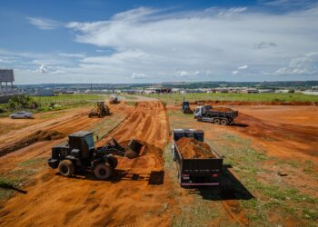 Região Leste ganha arborização e nova ligação viária